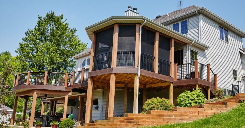 covered deck vs open deck